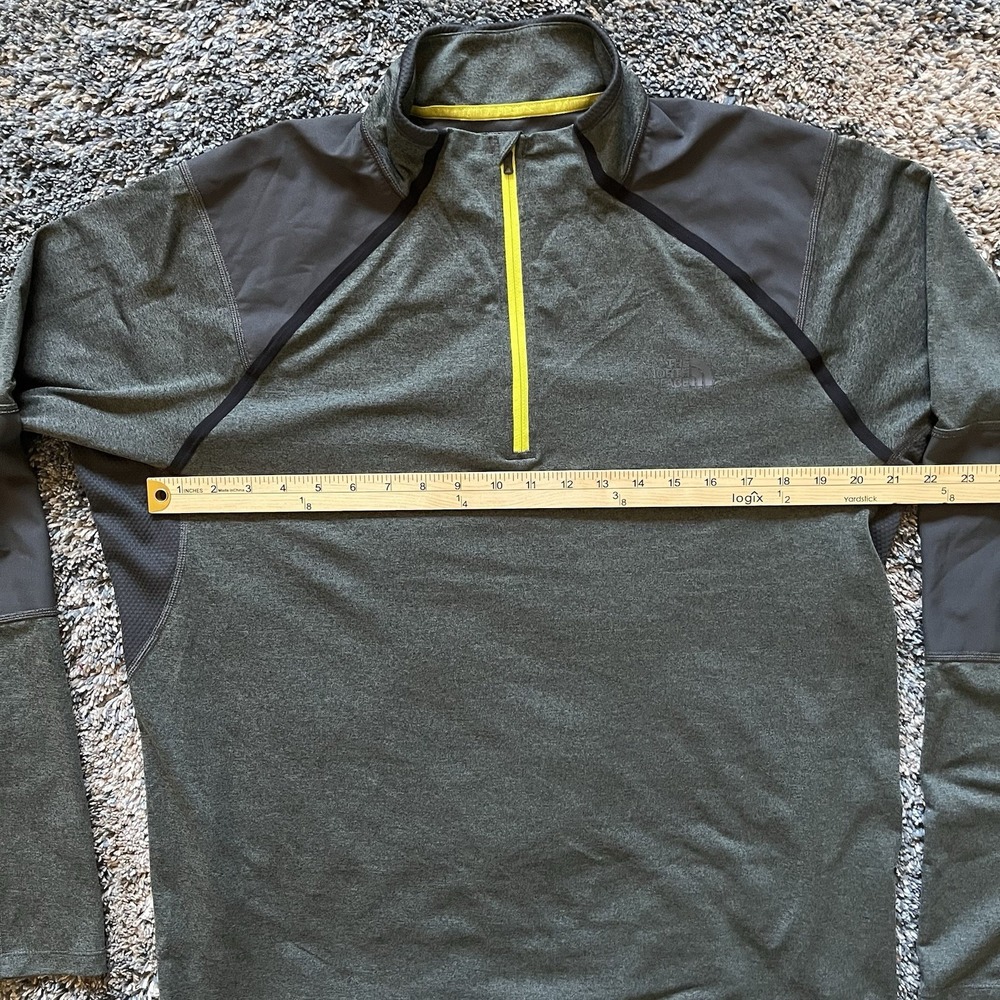 The North Face Flashdry 1/4 Zip Long Sleeve Pullover Athletic Men's XL Quarter - Picture 3 of 6